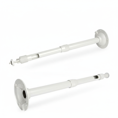 SP- I BRACKET TELESCOPIC 60-120CM WHITE POWDER COATED