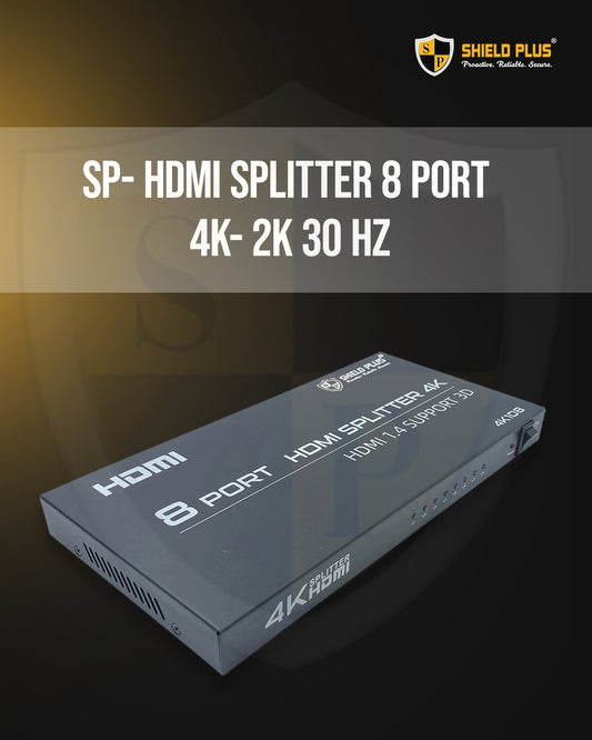 SP- HDMI SPLITTER 8 PORT 4K- 2K 30 HZ
