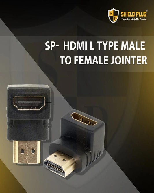 SP- HDMI L TYPE MALE TO FEMALE JOINTER