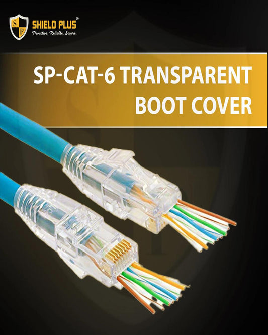 SP- CAT-6 TRANSPARENT BOOT COVER