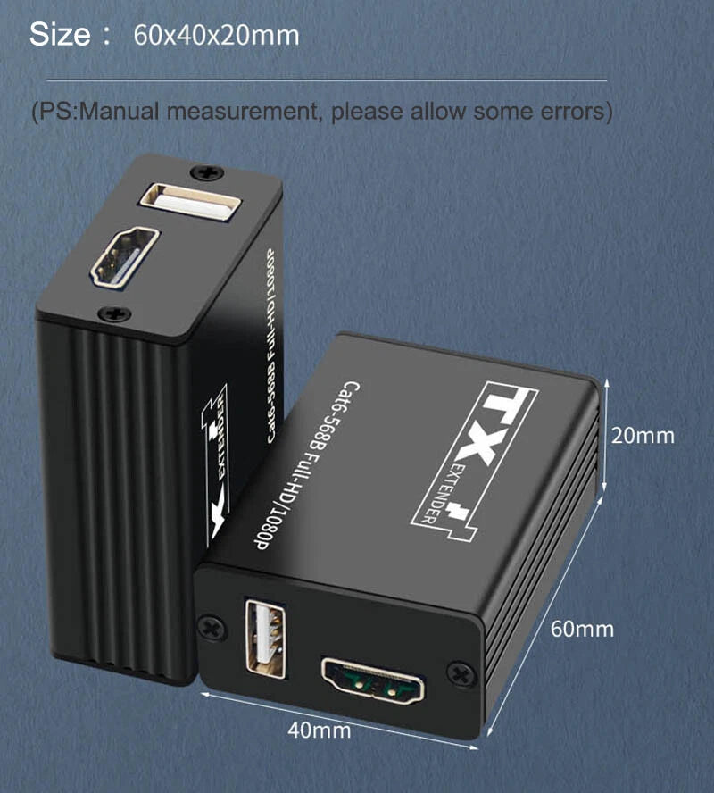 SP- HDMI KVM EXTENDER 30M- ADAPTERLESS (1080P)